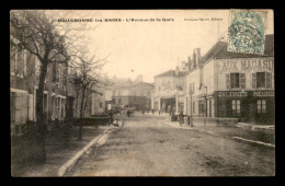 52 - BOURBONNE-LES-BAINS - AVENUE DE LA GARE - MAGASIN GALERIES REUNIES - Bourbonne Les Bains