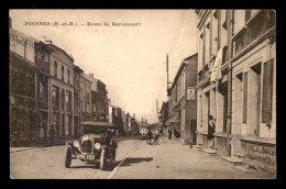 54 - PIENNES - ROUTE DE BARONCOURT - AUTOMOBILE ANCIENNE IMMATRICULEE 9799 KU 2 - Other & Unclassified