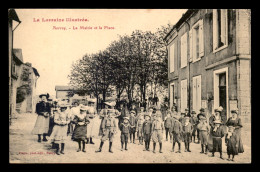 54 - NORROY - LA MAIRIE ET LA PLACE - LES ENFANTS - Other & Unclassified