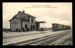 54 - MENIL-LA-TOUR - TRAIN EN GARE DE CHEMIN DE FER - Sonstige & Ohne Zuordnung