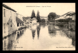 55 - GONDRECOURT - QUAI DE L'ORNAIN - EDITEUR MAAS - Gondrecourt Le Chateau