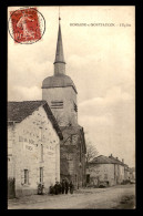 55 - ROMAGNE-SOUS-MONTFAUCON - L'EGLISE - VIN - BIERE - EAU DE VIE - PUNCH - LIQUEURS - EDITEUR AB & CIE - Autres & Non Classés