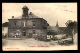 55 - INOR - LA MAIRIE ET L'EGLISE - EDITEUR E. GABRIEL - Autres & Non Classés