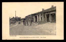 55 - ST-MAURICE-SOUS-LES-COTES - RUE BASSE - EDITEUR VICTOR PANOT - Autres & Non Classés