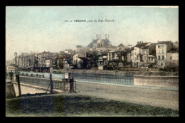 55 - VERDUN - VUE PRISE DU PONT CHAUSSEE - CARTE COLORISEE - EDITEUR NOUVELLES GALERIES - Verdun