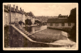 55 - DUN-SUR-MEUSE - CANAL DE LA CENTRALE ELECTRIQUE - EDITEUR COMBIER - Dun Sur Meuse