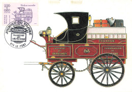 Carte Maximum-Journée Du Timbre-Fourgon Des Postes-Oblitération Le Port En 1988    L2886 - Sellos (representaciones)