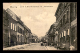 57 - PHALSBOURG - PFALSBURG - SPITAL UND ERCKMANNSTRASSE MIT LEHERERSEMINAR - Phalsbourg