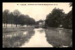 59 - LILLE - LA DEULE ET LE PONT RAMPONNEAU - Lille