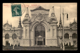59 - ROUBAIX - EXPOSITION INTERNATIONALE 1911 - LE PALAIS DES ARTS DECORATIFS ET DES INDUSTRIES TEXTILES - Roubaix