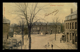 59 - AVESNES - PLACE STROH - CARTE TOILEE ET COLORISEE - Avesnes Sur Helpe