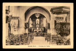 59 - LYNDE - INTERIEUR DE L'EGLISE - Autres & Non Classés