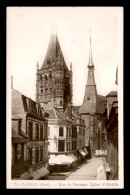 61 - L'AIGLE - RUE DE BECANNE - EGLISE ST-MARTIN - EDITEUR MARQUE ROSE - L'Aigle