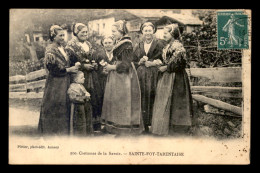 73 - STE-FOY-TARENTAISE - FEMMES EN COSTUMES - Autres & Non Classés