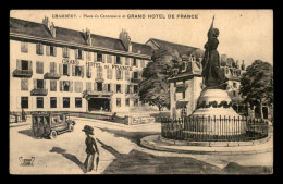 73 - CHAMBERY - PLACE DU CENTENAIRE ET GRAND HOTEL DE FRANCE - Chambery