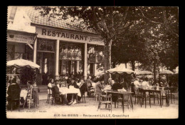 73 - AIX-LES-BAINS - RESTAURANT LILLE - GRAND PORT - Aix Les Bains