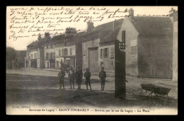 77 - ST-THIBAULT - ARRIVEE PAR LA RUE DE LAGNY - LA PLACE - Andere & Zonder Classificatie