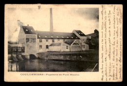 77 - COULOMMIERS - PAPETERIE DE PONT-MOULIN - Coulommiers