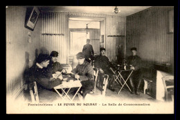 77 - FONTAINEBLEAU - LE FOYER DU SOLDAT - LA SALLE DE CONSOMMATION - Fontainebleau