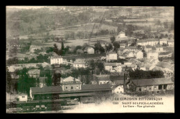 87 - ST-SULPICE-DE-LAURIERE - VUE GENERALE ET LA GARE DE CHEMIN DE FER - Other & Unclassified