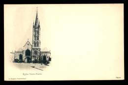 87 - LIMOGES - EGLISE ST-PIERRE - J. FAISSAT CONSTRUCTEUR - Limoges