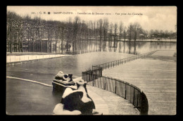 92 - ST-CLOUD - INONDATIONS DE 1910 - VUE PRISE DES CASCADES - Saint Cloud
