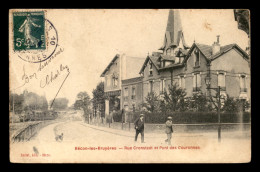 92 - BECON-LES-BRUYERES - RUE CRONSTADT ET PONT DES COURONNES - Sonstige & Ohne Zuordnung