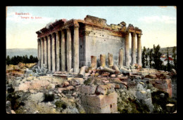 LIBAN - BAALBECK - LE TEMPLE DU SOLEIL - Lebanon