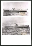 Fotografie Britische Handelsdampfer Silveryew Und Starcross  - Boats