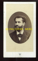 PERSONNAGE - PHOTOGRAPHIE WALERY, 14 BOULEVARD DU MUSEE MARSEILLE - FORMAT CDV - Personas Anónimos
