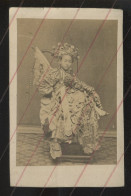 CHINE - PRINCE IMPERIAL, ACTEUR ? PHOTOGRAPHIE 19EME PROVENANT D'UN ALBUM DE VOYAGE D'UN MARIN FRANCAIS - Ancianas (antes De 1900)