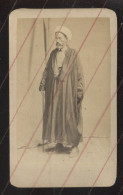 EGYPTE - HOMME - PHOTOGRAPHIE 19EME PROVENANT D'UN ALBUM DE VOYAGE D'UN MARIN FRANCAIS - Antiche (ante 1900)