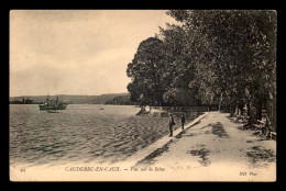 76 - CAUDEBEC-EN-CAUX - VUE SUR LA SEINE - Caudebec-en-Caux