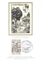 Carte Maximum-Henri Pourrat-Gaspard Des Montagnes-Oblitération Ambert En 1987    L2886 - Briefmarken (Abbildungen)