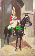 R590478 Military In London. Whitehall. Sentry On Guard. Tuck. Oilette. Postcard - Otros & Sin Clasificación