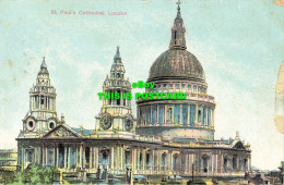 R591548 St. Pauls Cathedral. London. 1906 - Autres & Non Classés