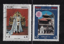 NEPAL  1988  SCOTT#470,471  USED - Nepal