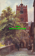 R590845 Oldest London Church. Tuck. Aquarette. Postcard 6258. Charles E. Flower. - Otros & Sin Clasificación