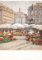 AK 216434 AUSTRIA - Wien - Der Blumenmarkt - Autres & Non Classés