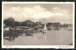 AK Hadersleben, Segelschiffe Im Hafen  - Denemarken