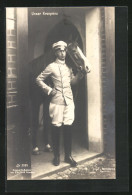 AK Kronprinz Wilhelm Von Preussen Mit Seinem Pferd  - Koninklijke Families