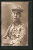 AK Kronprinz Wilhelm Von Preussen In Uniform  - Familles Royales