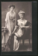 AK Kaiserin Auguste Victoria Königin Von Preussen Und Victoria Luise  - Familias Reales