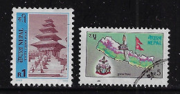 NEPAL  1994 SCOTT#539A MH + 540 USED - Nepal