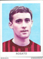 Bh68 Figurina Calciatori  Dolfar  Rosato Milan - Catalogues