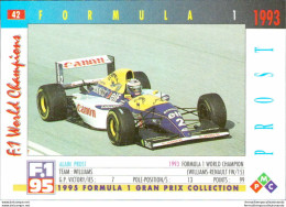 Bh42 1995 Formula 1 Gran Prix Collection Card Prost N 42 - Catálogos