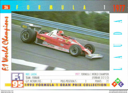 Bh26 1995 Formula 1 Gran Prix Collection Card Lauda N 26 - Catálogos