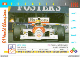 Bh39 1995 Formula 1 Gran Prix Collection Card Senna N 39 - Kataloge