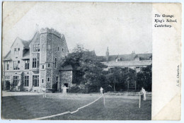 CANTERBURY : THE GRANGE, KING'S SCHOOL - EARLY TENNIS - Canterbury