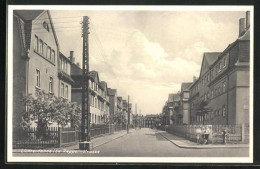 AK Lichtentanne I. Sa., Zeppellinstrasse Mit Kindern  - Autres & Non Classés